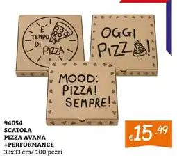 Zona Scatola pizza avana offerta