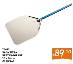 Zona Pala pizza rettangolare Gi.Metal offerta