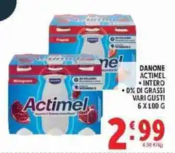 Deco Supermercati Actimel offerta