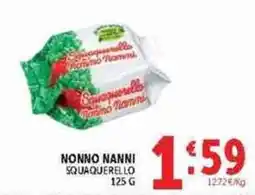 Deco Supermercati Nonno Nanni squaquerello offerta