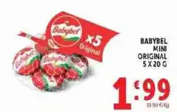 Deco Supermercati Babybel mini original offerta