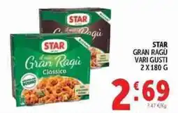 Deco Supermercati Star Gran Ragù Classico offerta