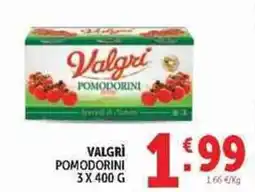 Deco Supermercati Valgrì Pomodorini offerta