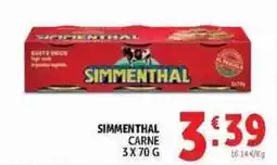 Deco Supermercati Simmenthal carne offerta