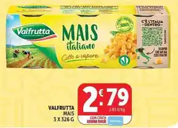 Deco Supermercati Valfrutta Mais italiano offerta