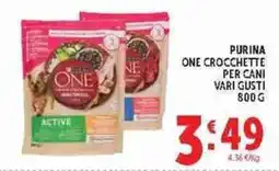 Deco Supermercati Purina One crocchette per cani offerta