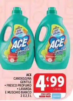 Deco Supermercati Ace candeggina gentile offerta