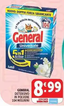 Deco Supermercati General Detersivo in polvere offerta