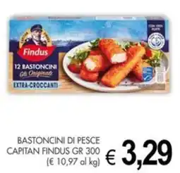 PrestoFresco Bastoncini di pesce capitano findus offerta