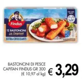 Bastoncini di pesce capitano findus