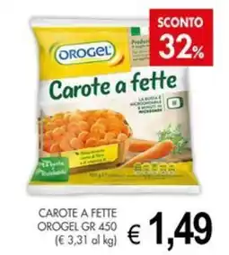 PrestoFresco Carote a fette Orogel offerta