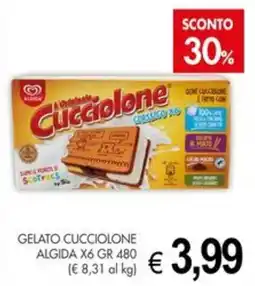 PrestoFresco Gelato Cucciolone Algida offerta