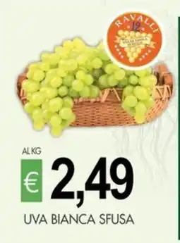 PrestoFresco Uva bianca sfusa Ravalli offerta