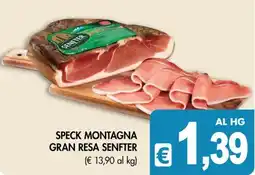 PrestoFresco Speck Montagna Gran Resa Senfter offerta