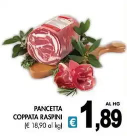 PrestoFresco Pancetta Coppata Raspi offerta