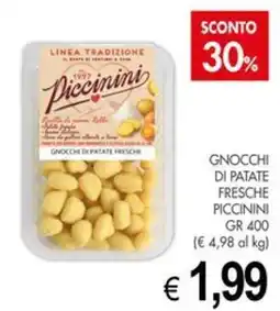 PrestoFresco Gnocchi di patate fresche Piccinini offerta