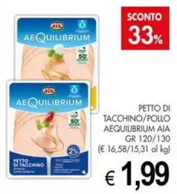 PrestoFresco Petto di tacchino/pollo Aequilibrium AIA offerta