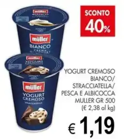 PrestoFresco Yogurt cremoso bianco Müller offerta