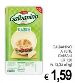 PrestoFresco Galbanino fette classiche offerta