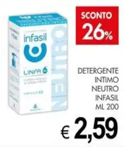 PrestoFresco Detergente intimo neutro infasil offerta