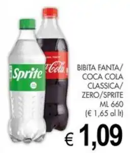 PrestoFresco Bibita Fanta/Coca Cola Classica/Zero/Sprite offerta