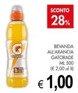 PrestoFresco Bevanda all'arancia Gatorade offerta