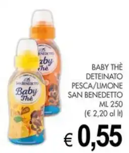 PrestoFresco Baby Thè San Benedetto offerta