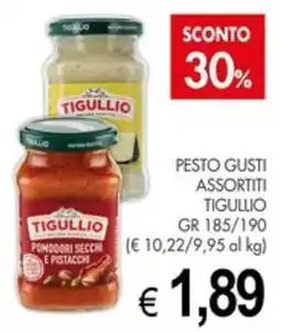 PrestoFresco Pesto gusti assortiti Tigullio offerta