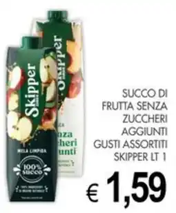 PrestoFresco Succo di frutta senza zuccheri aggiunti Skipper offerta