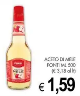 PrestoFresco Aceto di mele Ponti offerta