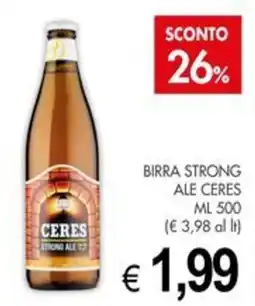 PrestoFresco Birra strong ale Ceres offerta