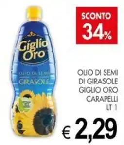 PrestoFresco Olio di semi di girasole Giglio Oro offerta