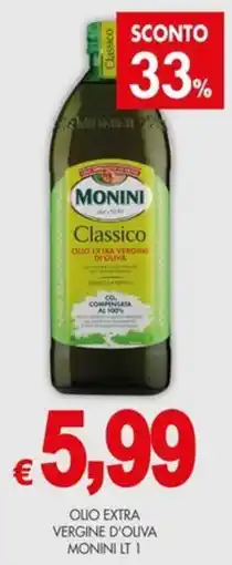 PrestoFresco Olio extra vergine d'oliva Monini offerta