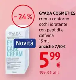 dm drogerie markt Gyada crema contorno occhi offerta