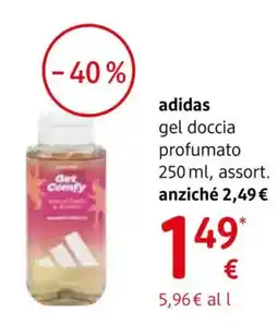 dm drogerie markt adidas gel doccia profumato offerta