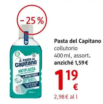 Pasta del Capitano collutorio