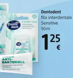 dm drogerie markt Dontodent filo interdentale Sensitive offerta