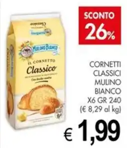 PrestoFresco Cornetti classici Mulino Bianco offerta