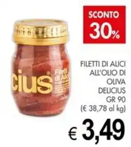 PrestoFresco Filetti di Alici all’olio di oliva delicius offerta