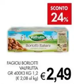 PrestoFresco Fagioli borlotti valfrutta offerta