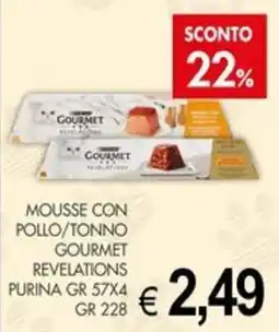 PrestoFresco Mousse con pollo/tonno Gourmet Revelations offerta