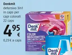 dm drogerie markt Denkmit detersivo 3in1 offerta