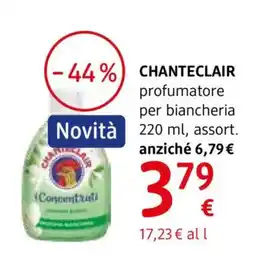dm drogerie markt Chanteclair profumatore per biancheria offerta