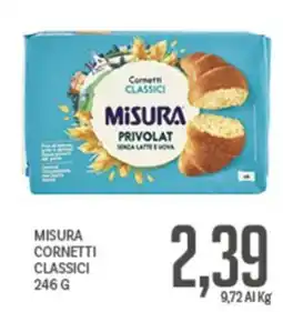 Supermercati Piccolo Misura cornetti classici offerta