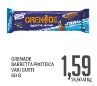 Grenade barretta proteica