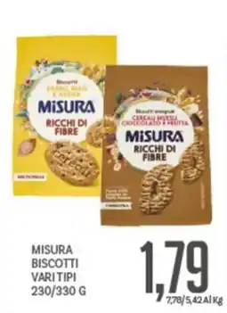 Supermercati Piccolo Misura biscotti vari tipi offerta