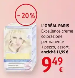 dm drogerie markt L'ORÉAL PARIS Excellence creme colorazione permanente offerta