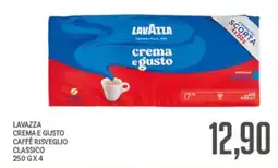 Supermercati Piccolo Lavazza crema e gusto caffè risveglio classico offerta