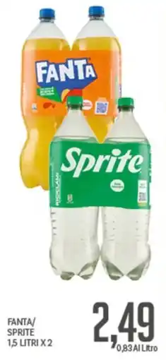 Supermercati Piccolo Fanta/ Sprite offerta