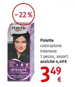 dm drogerie markt Palette colorazione intensiva offerta